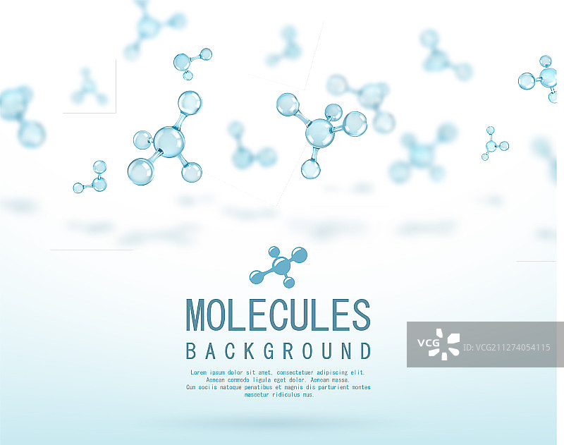 抽象分子设计原子抽象图片素材