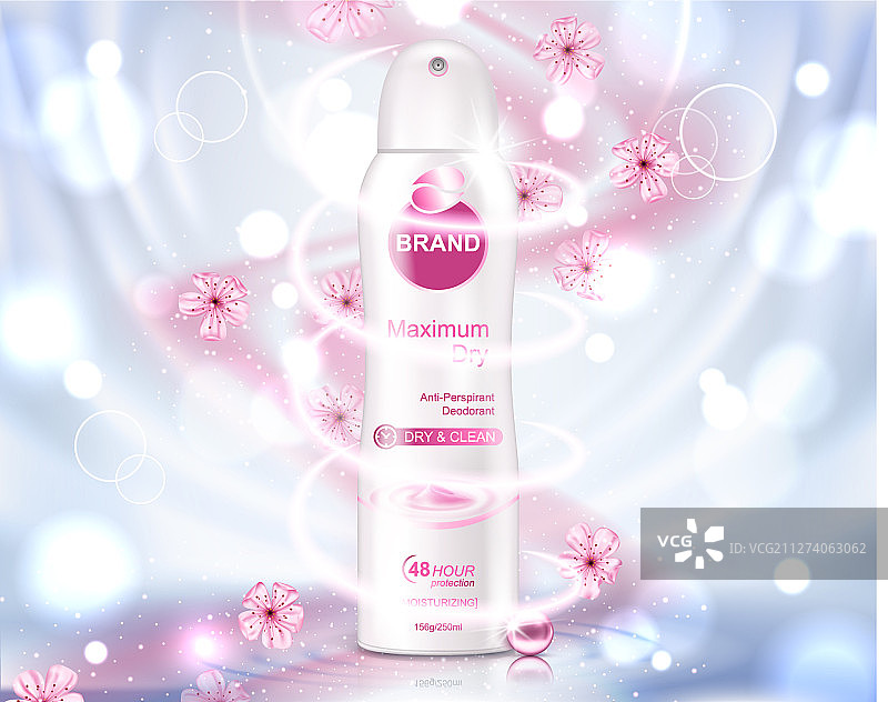 逼真风格的除臭剂图片素材