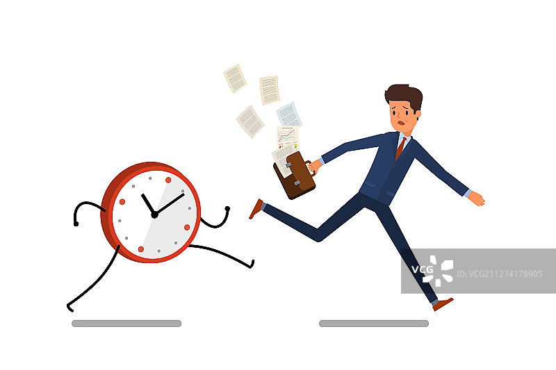 时间管理的概念图片素材