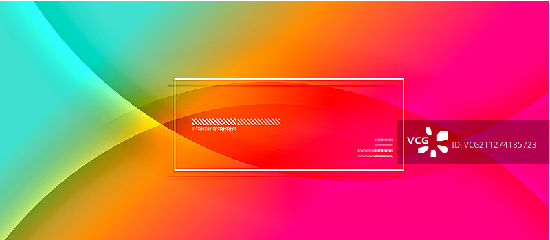 时尚简单的流体色彩渐变抽象图片素材