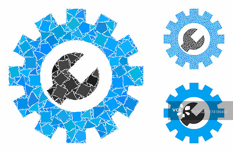 服务工具零件组合图标图片素材