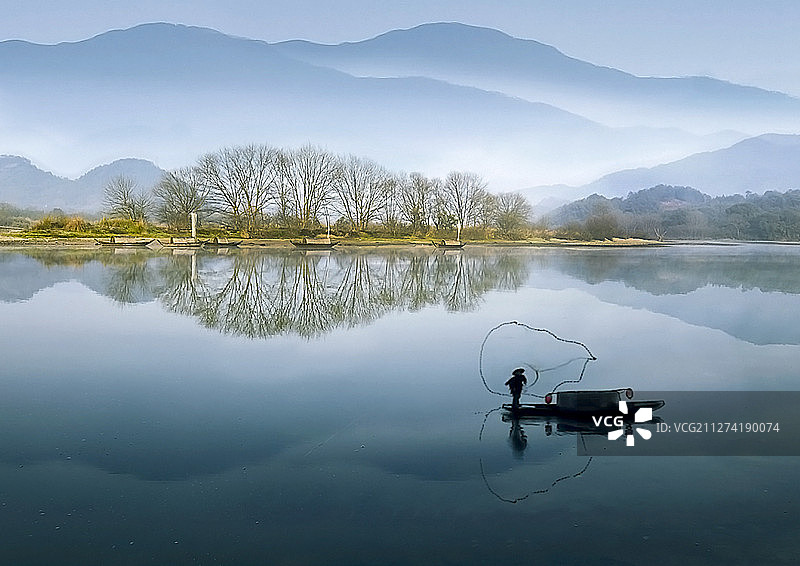 古堰画乡晨曲图片素材