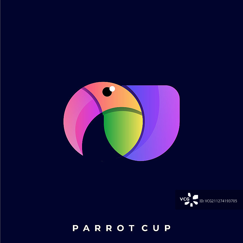 彩色鸟类模板图片素材