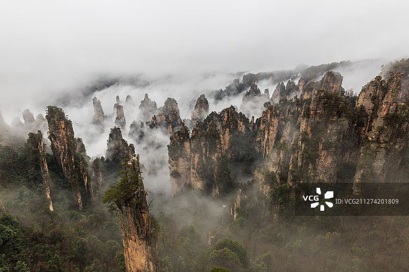 张家界风光图片素材