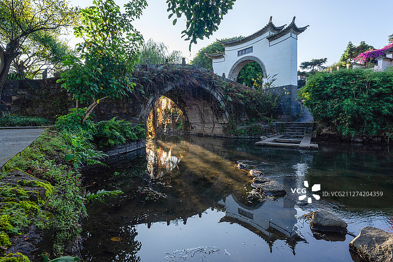 云南腾冲和顺古镇图片素材