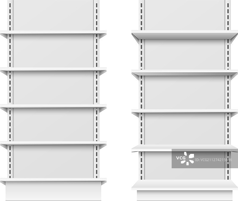 空白商店货架设计图片素材