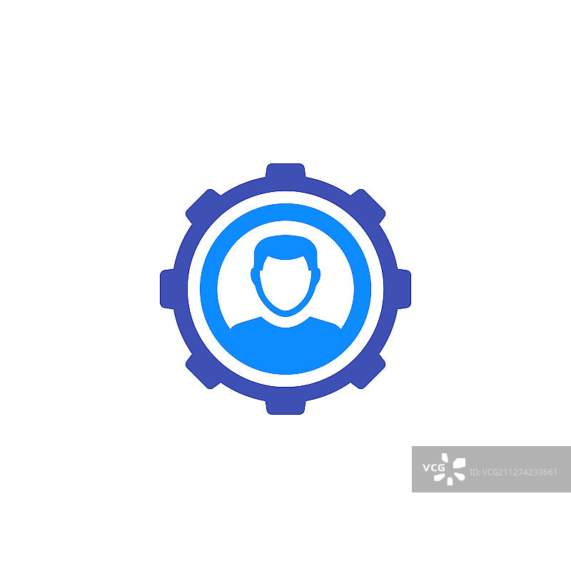 账户设置配置文件图标图片素材