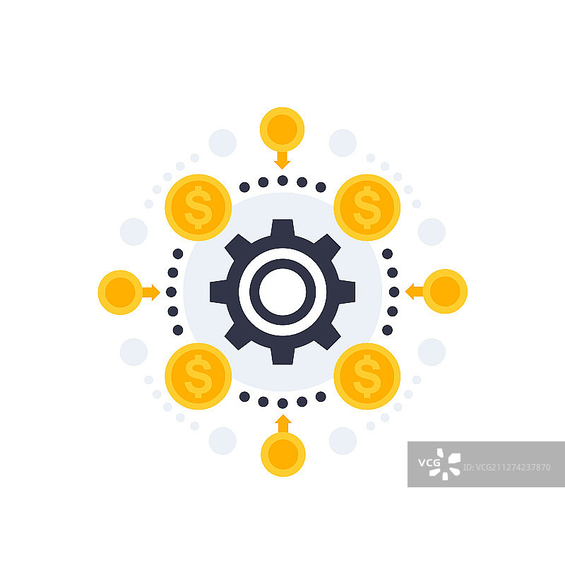 金融操作融资图标图片素材