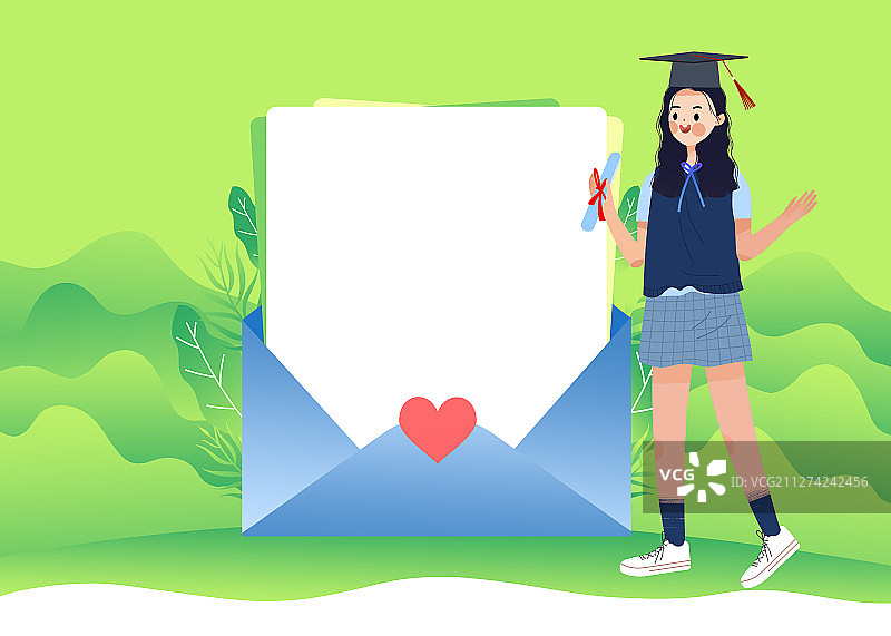 学生学习教育卡通插画图片素材