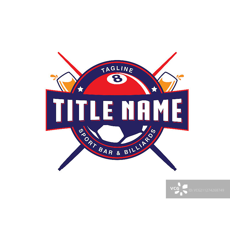 体育酒吧标志图片素材