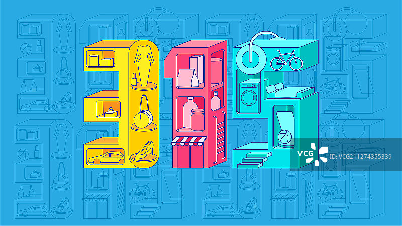 315国际消费者权益日数字商品图图片素材