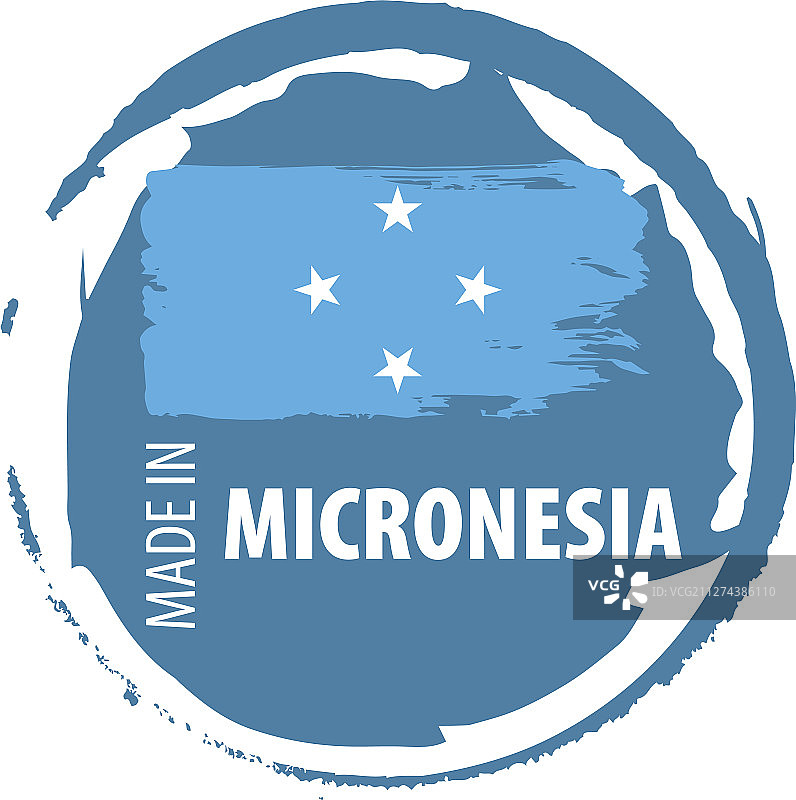 密克罗尼西亚联邦旗图片素材