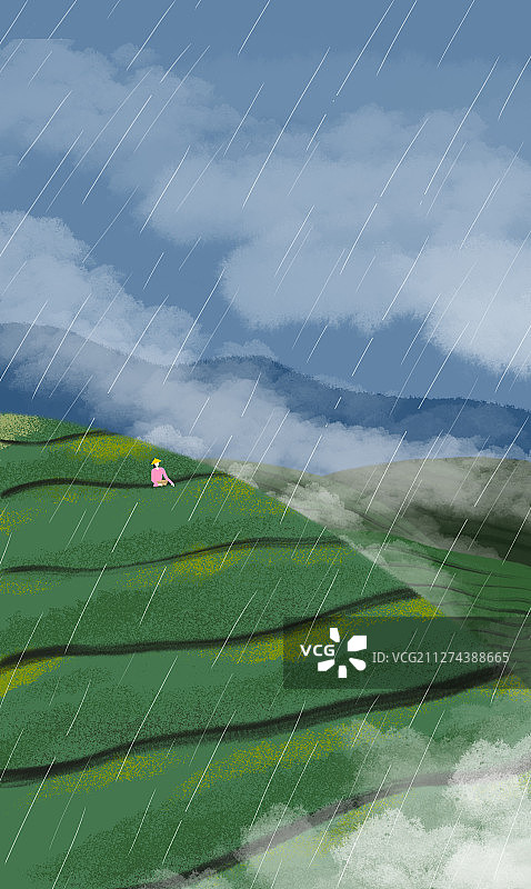 谷雨图片素材