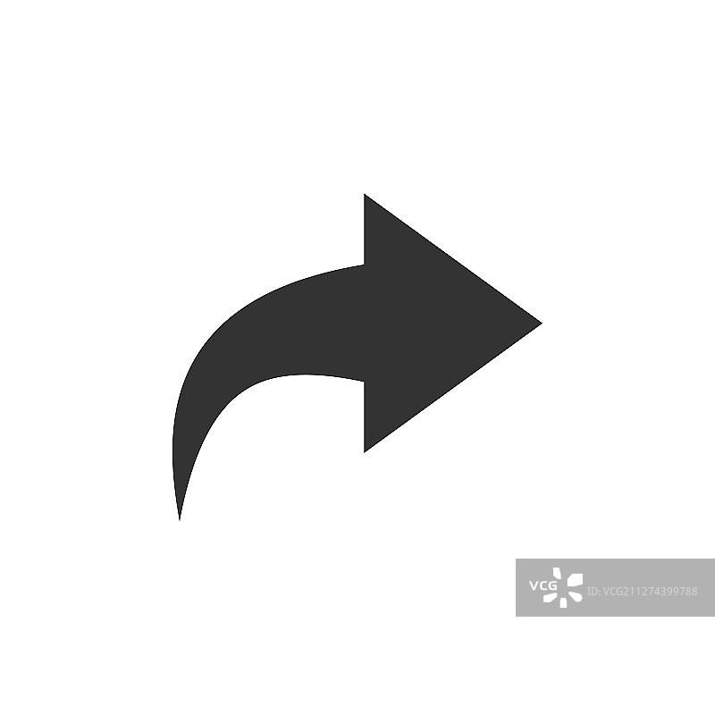 扁平风格的分享按钮图标图片素材