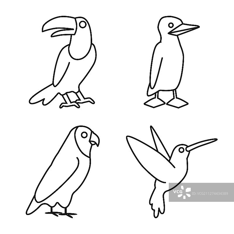 动物和野生动物标志设计系列图片素材