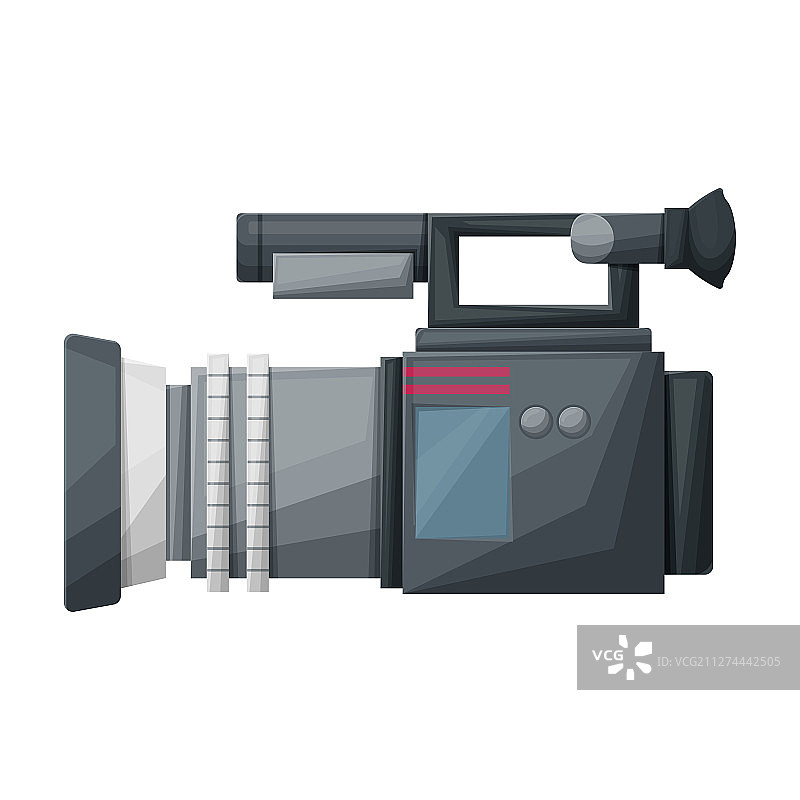 卡通摄像机图标图片素材