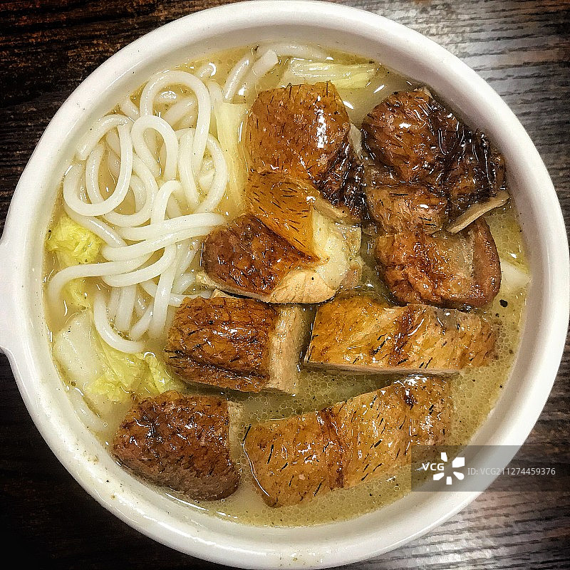 夜宵·东莞烧鹅濑粉图片素材