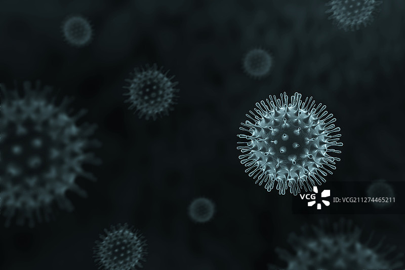 细菌病毒微观微距图图片素材