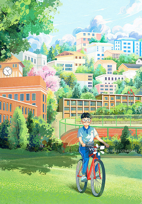 青春少年图片素材