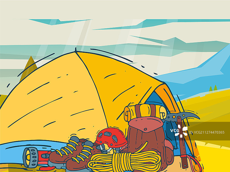 登山运动图片素材