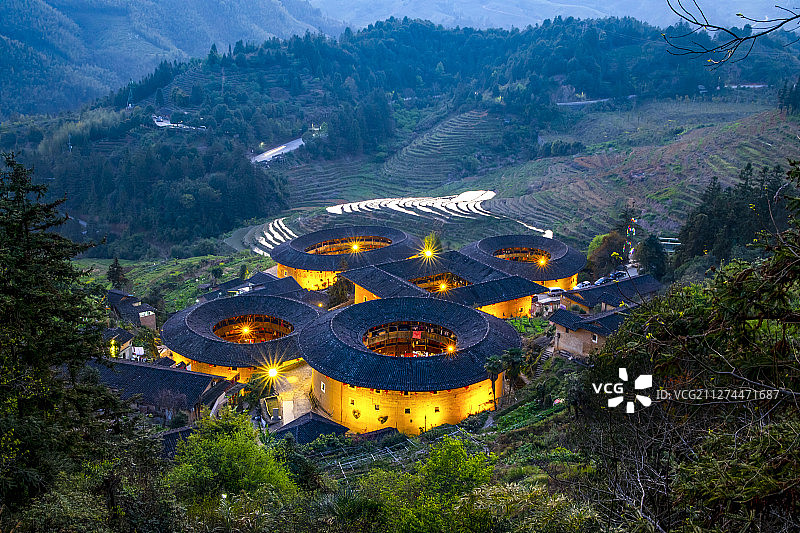 南靖土楼图片素材