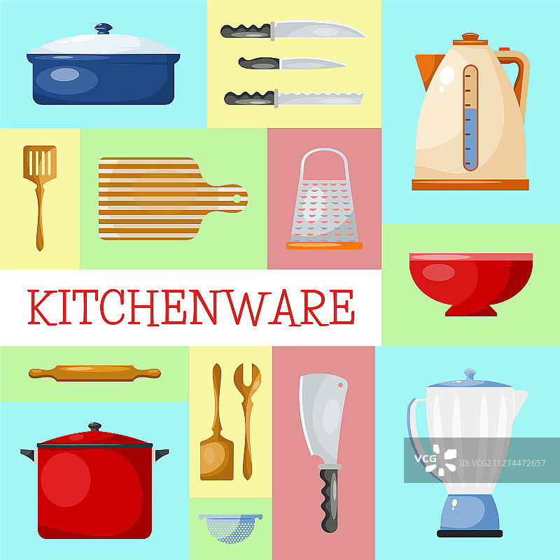 厨房用具网络banner图片素材