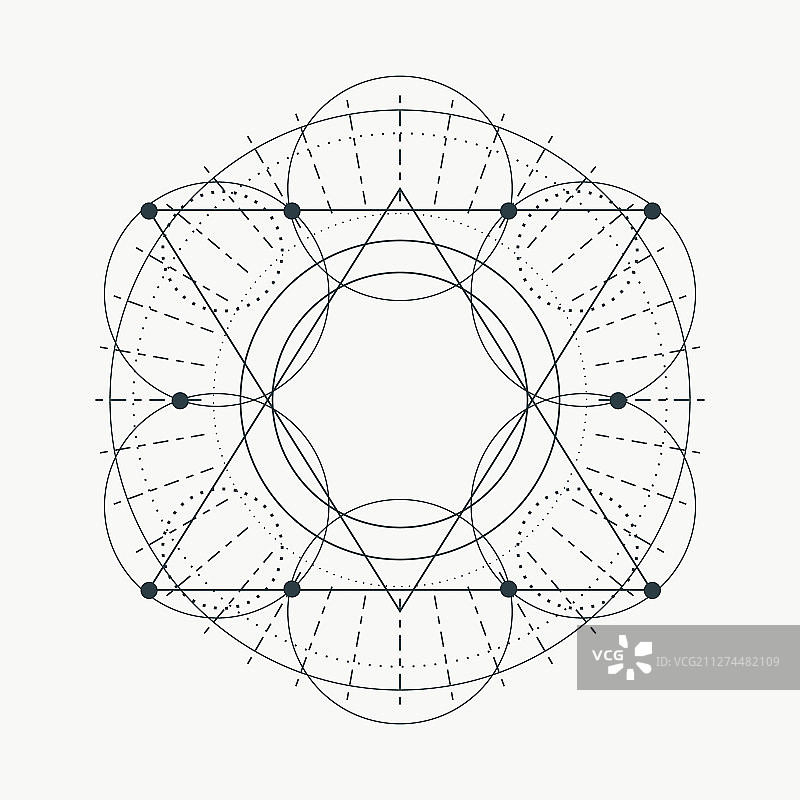 神秘的神秘学符号图片素材