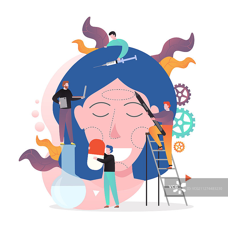 用于网页banner的整形外科概念图片素材