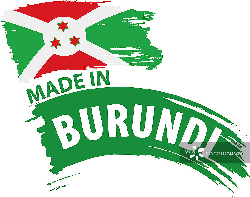 布隆迪国旗上有白色图片素材