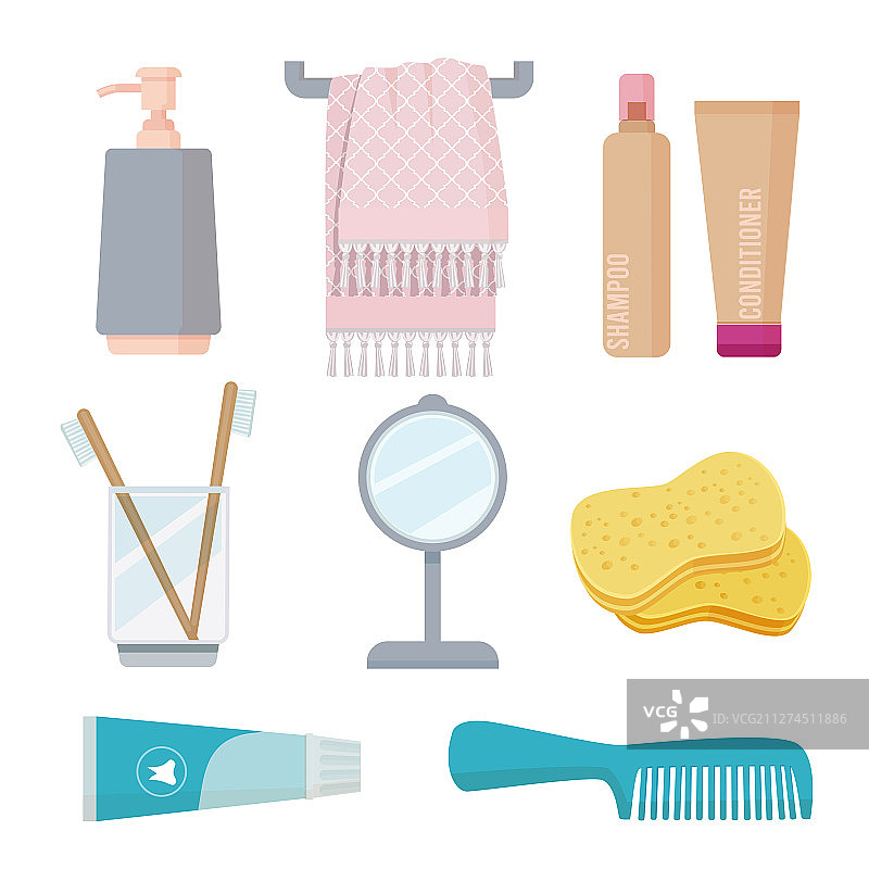 浴室配件个人卫生用品图片素材