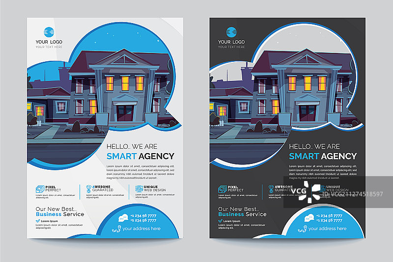 商业宣传单模板图片素材