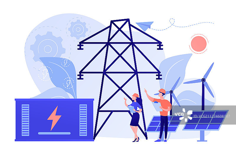 储能概念图片素材