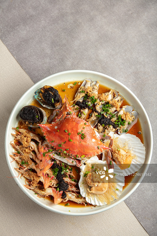 海鲜拼盘图片素材