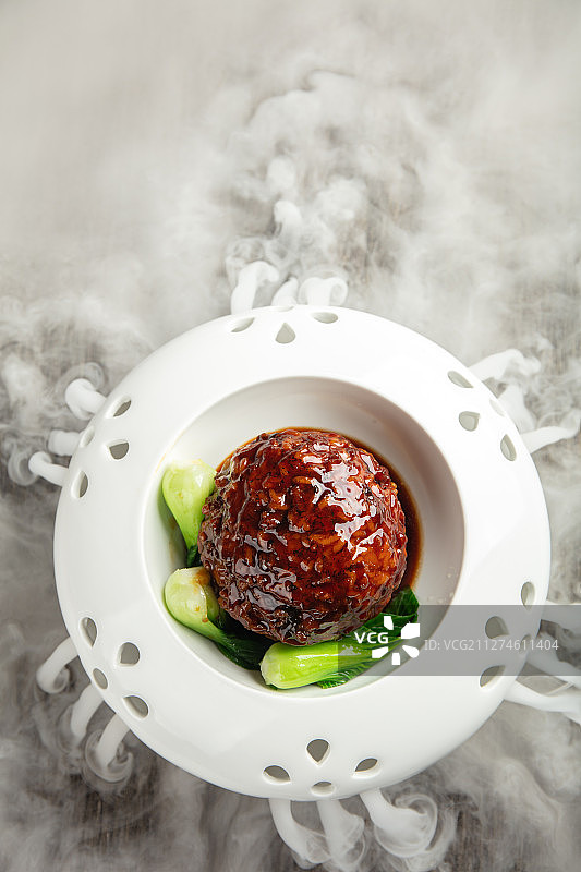 狮子头图片素材