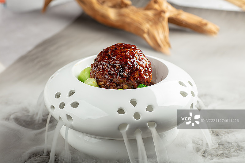 狮子头图片素材