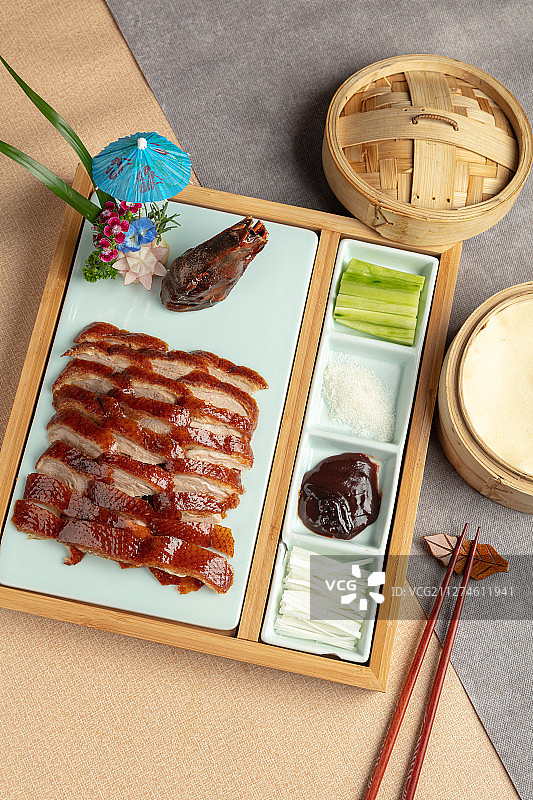 京城片皮鸭图片素材