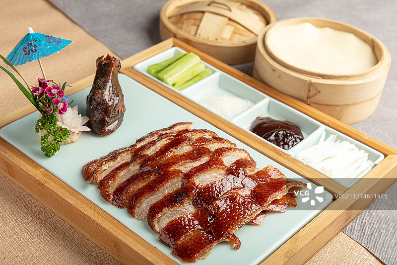 京城片皮鸭图片素材