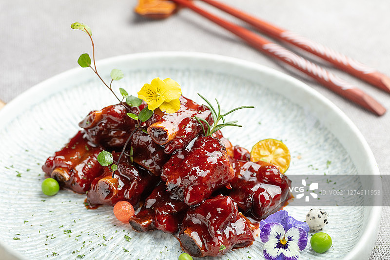 糖醋小排图片素材