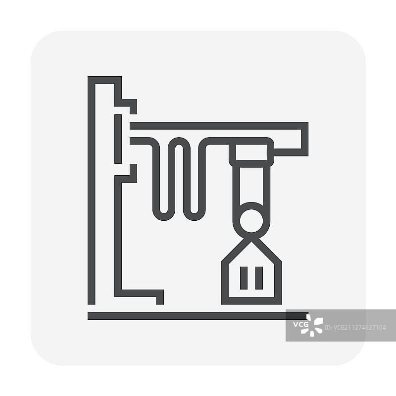 桥式起重机图标图片素材