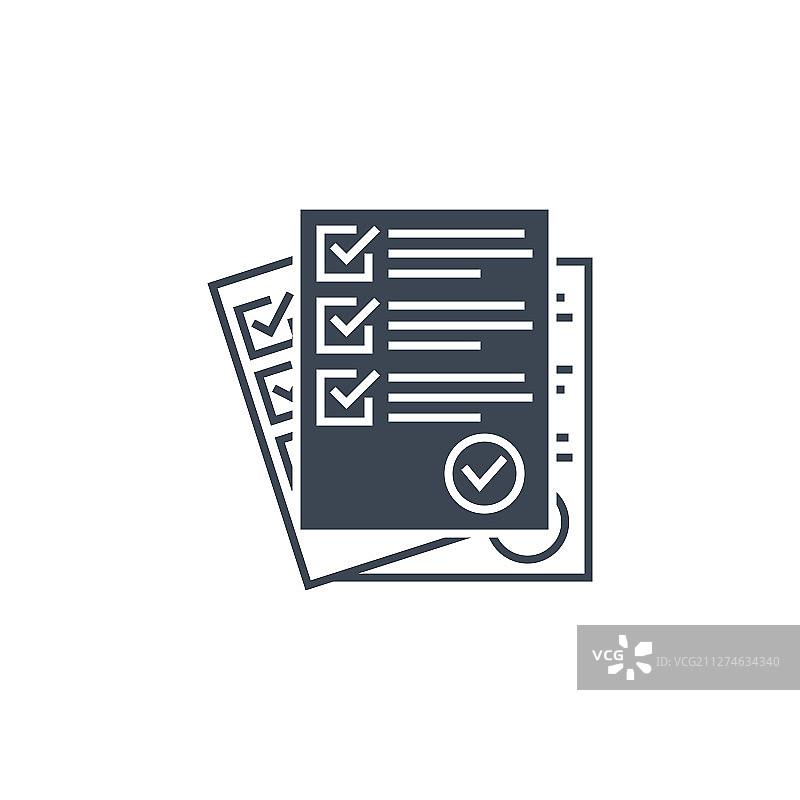 问卷调查相关的glyph图标图片素材