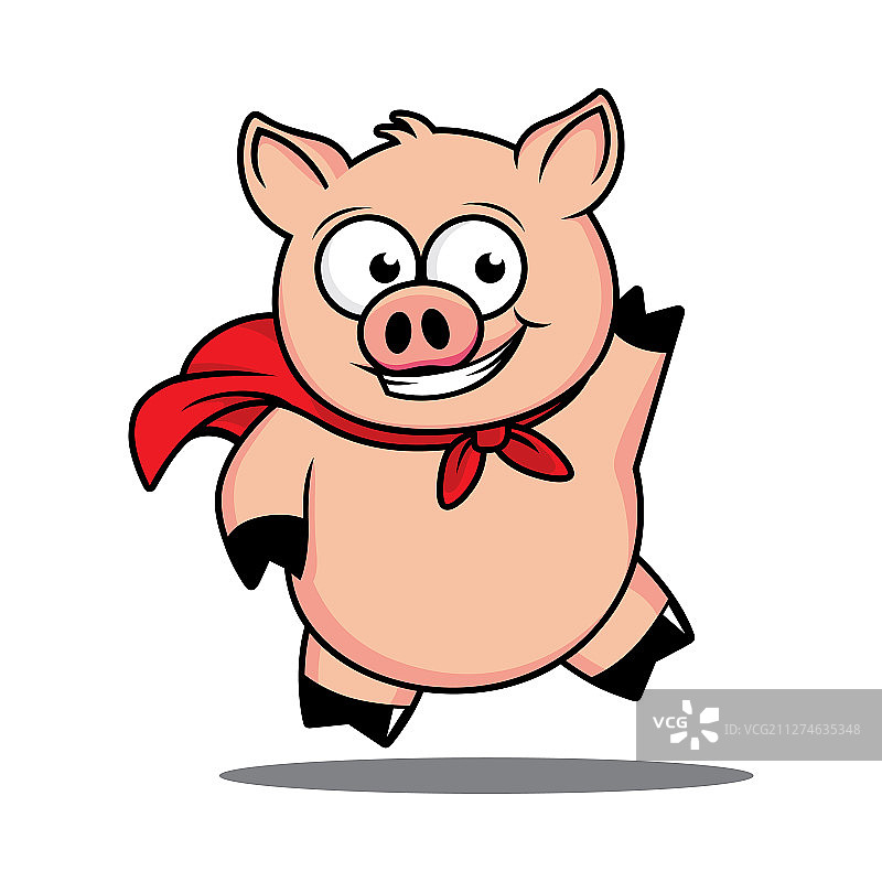 小猪卡通图片素材
