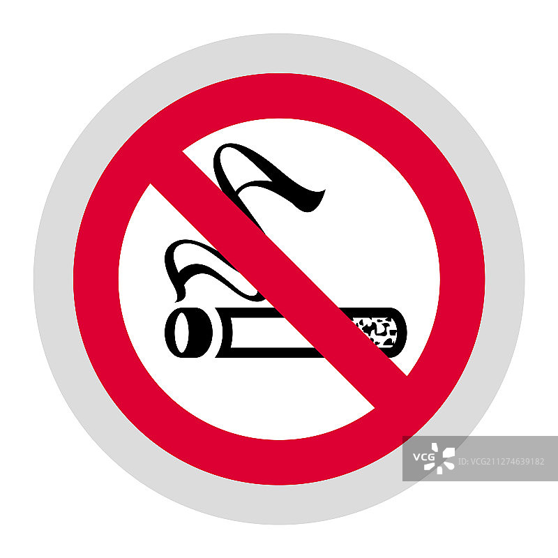 现代圆形禁止标志贴纸图片素材