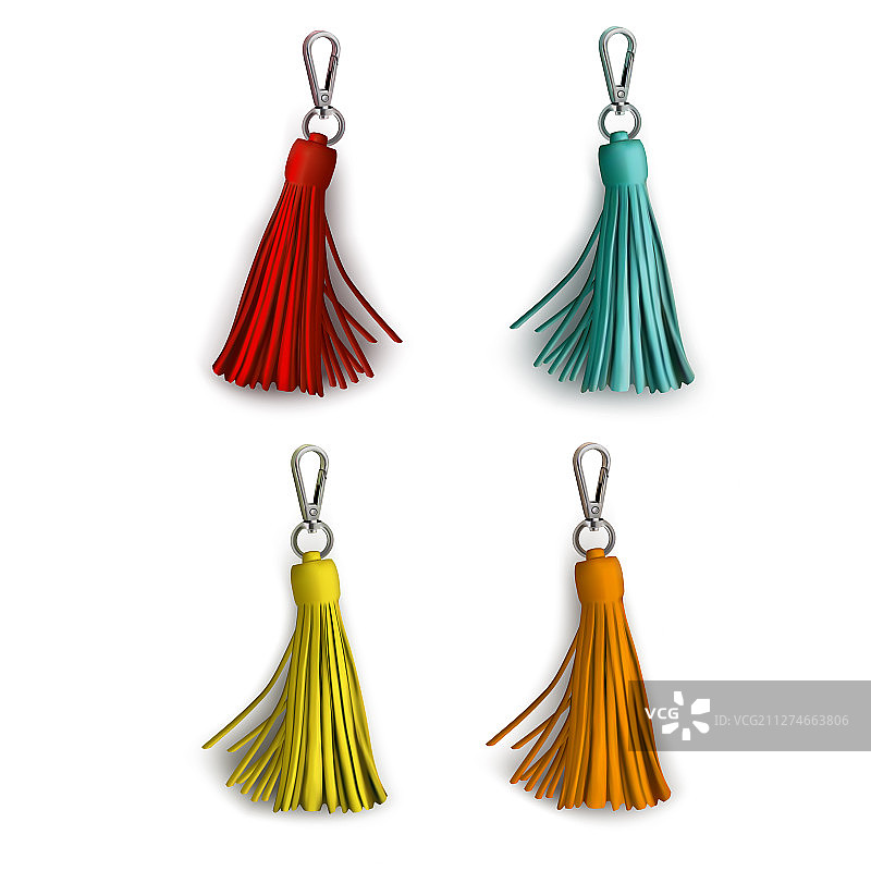 女士手提包装饰吊坠配件图片素材