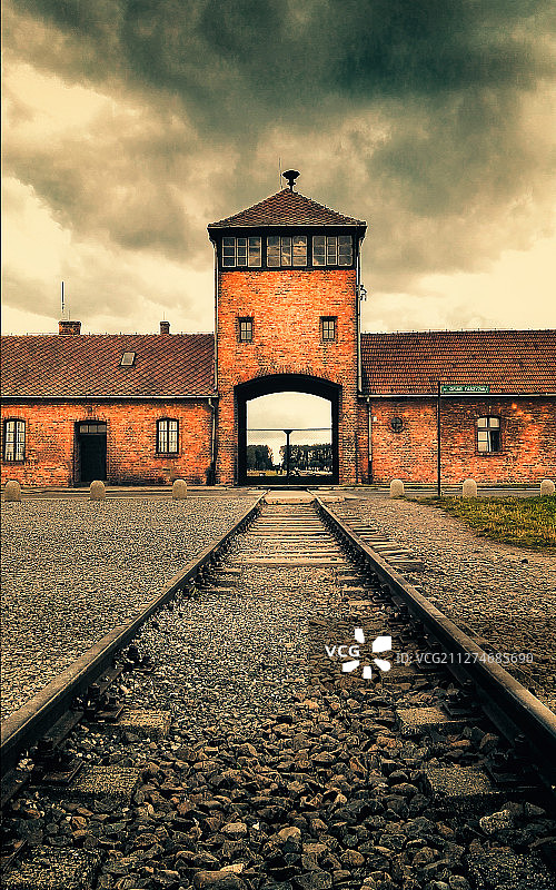 奥斯维辛集中营图片素材