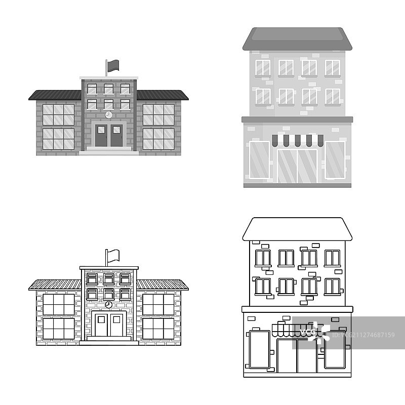 市政和中心图标图片素材