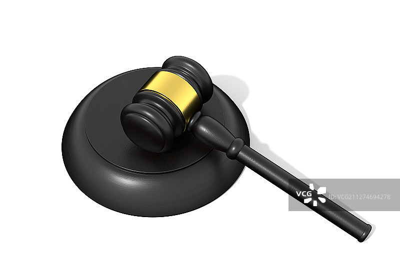 3D法槌图片素材