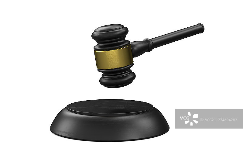 3D法槌图片素材