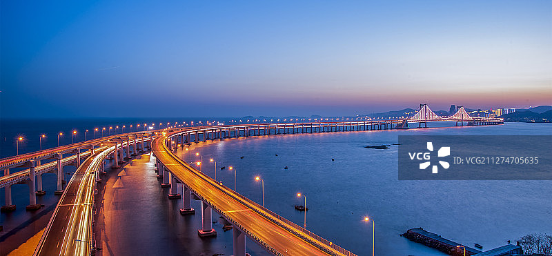 大连星海湾大桥跨海大桥图片素材