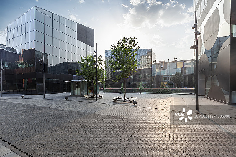 北京三里屯太古里街道图片素材