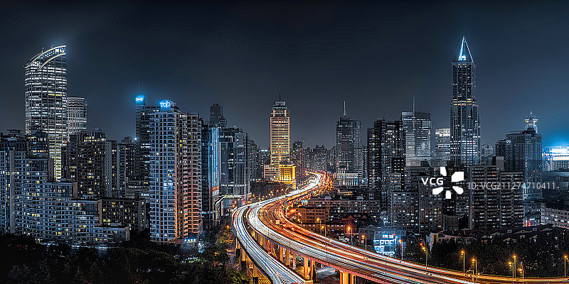 城市之光图片素材